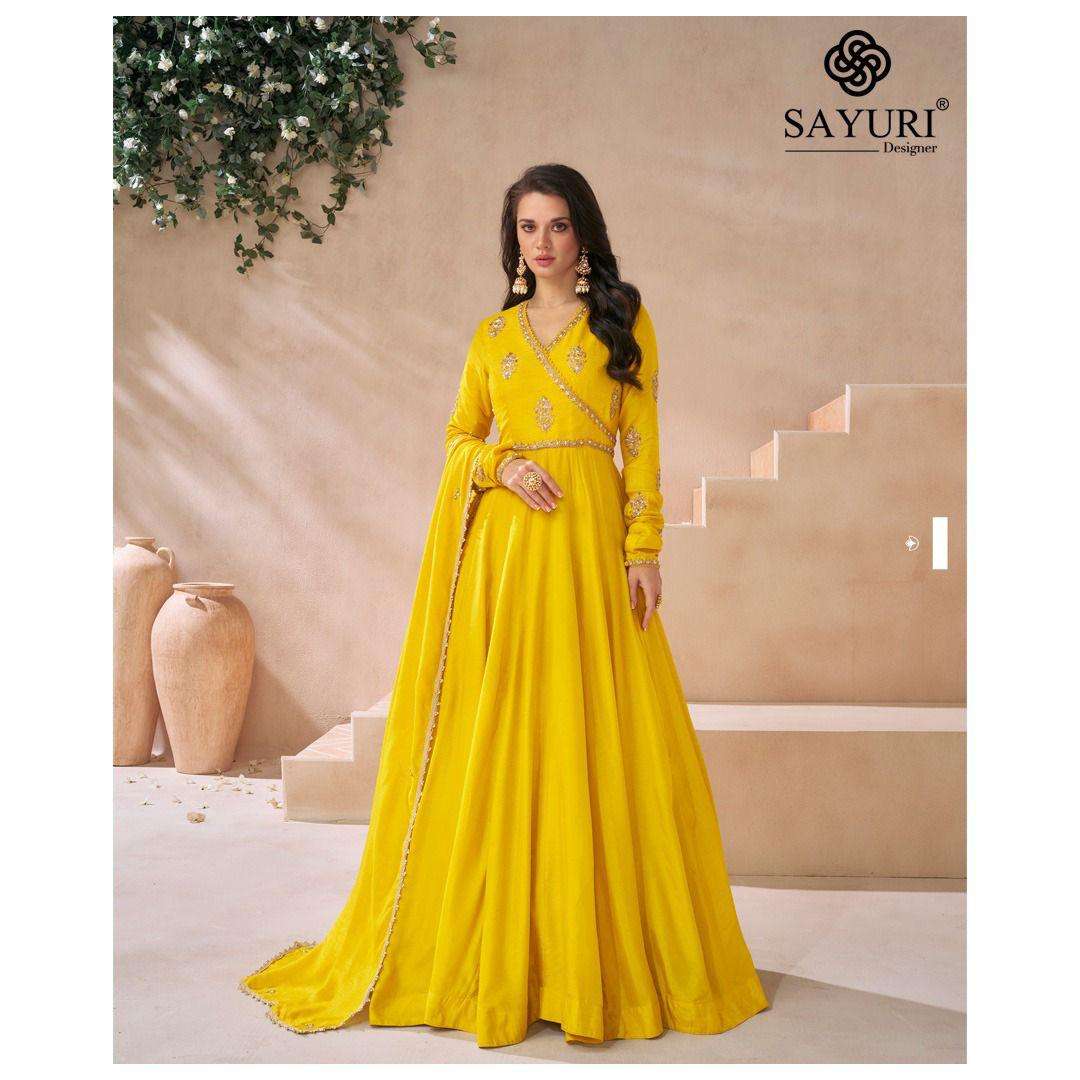 Sayuri Diva Designer Premium Silk Salwar Suits Wholesale catalog