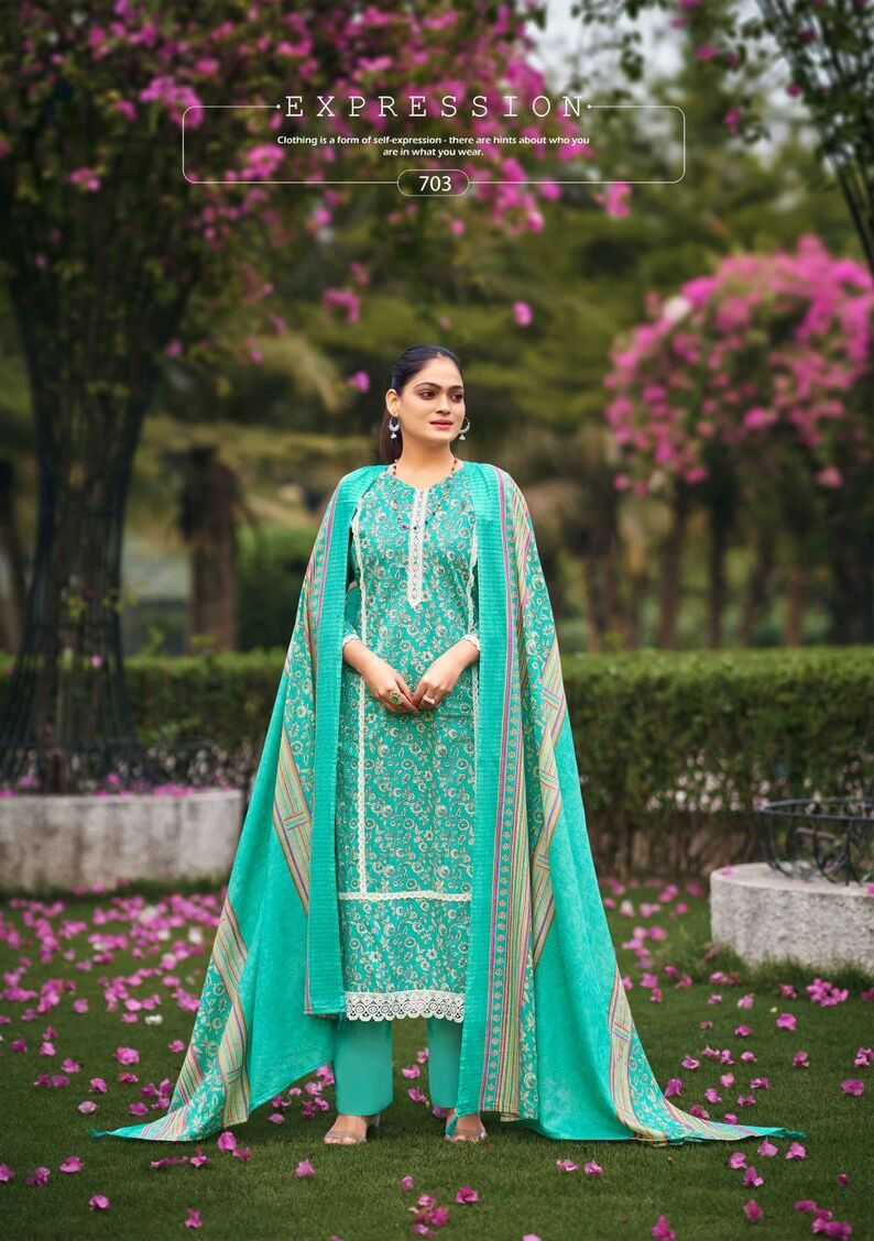  SIYONI DESIGNER NARGIS Dress Materials Wholesale catalog