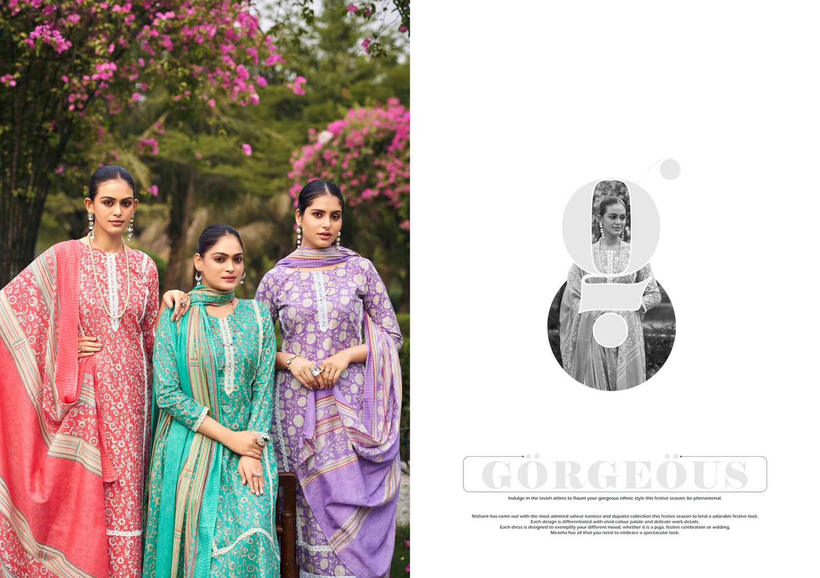  SIYONI DESIGNER NARGIS Dress Materials Wholesale catalog