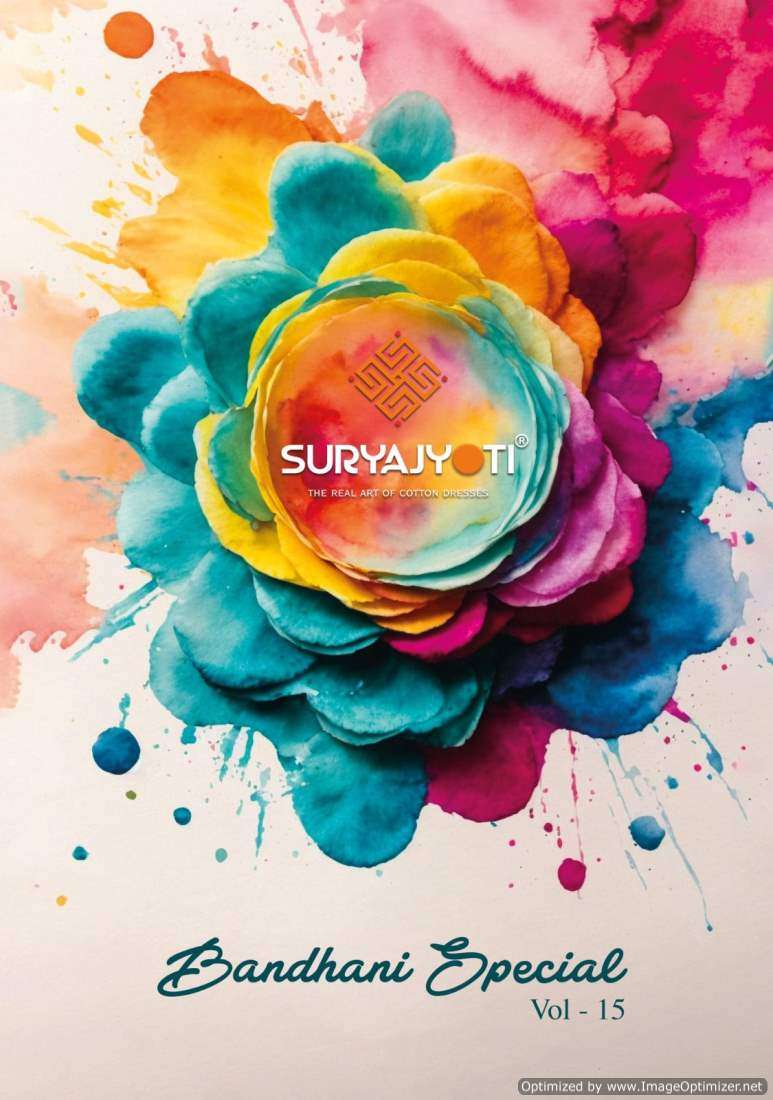 Suryajyoti Bandhani Vol-15 – Dress Material - Wholesale Catalog