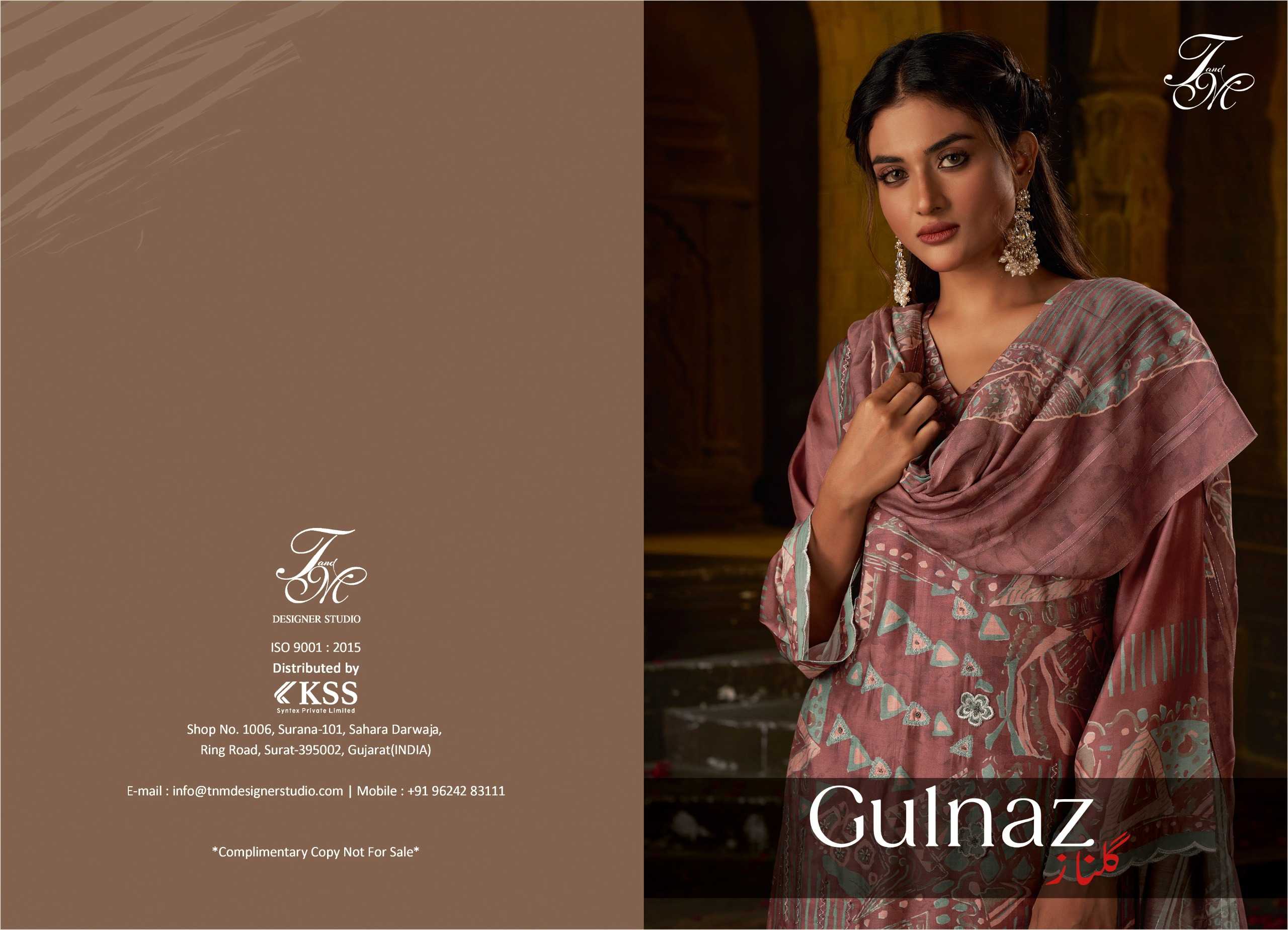 T&M GULNAZ Salwar Kameez Wholesale catalog