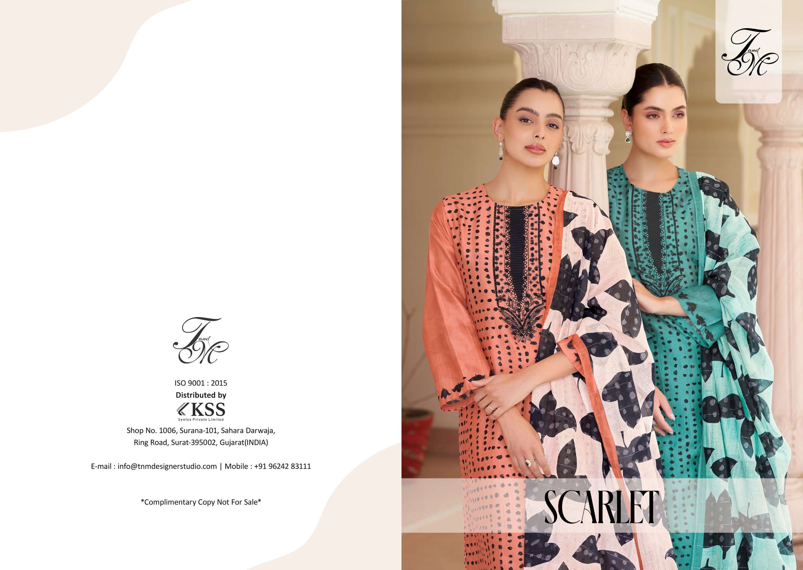 T&M SCARLET Salwar Kameez Wholesale catalog