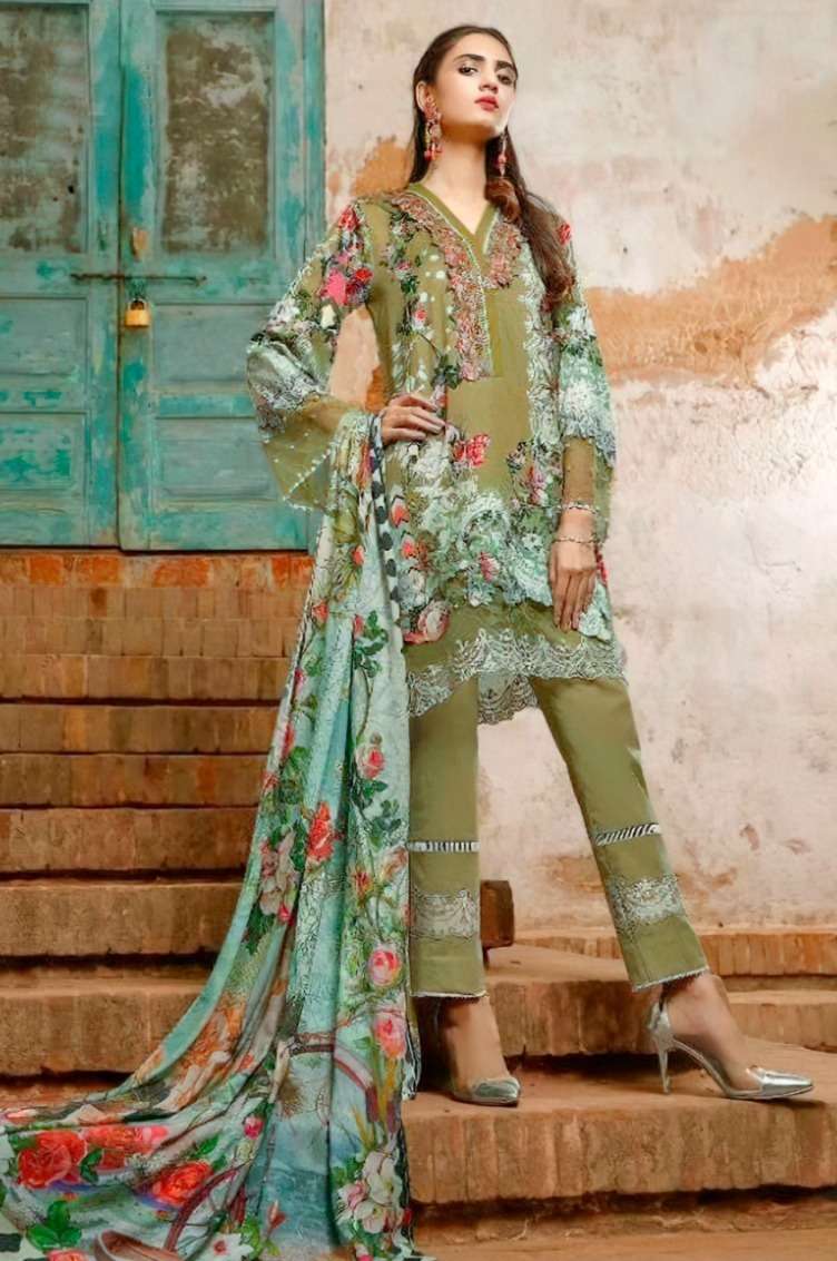 Taj 512 And 514 Cotton Dupatta Salwar Suits Wholesale catalog