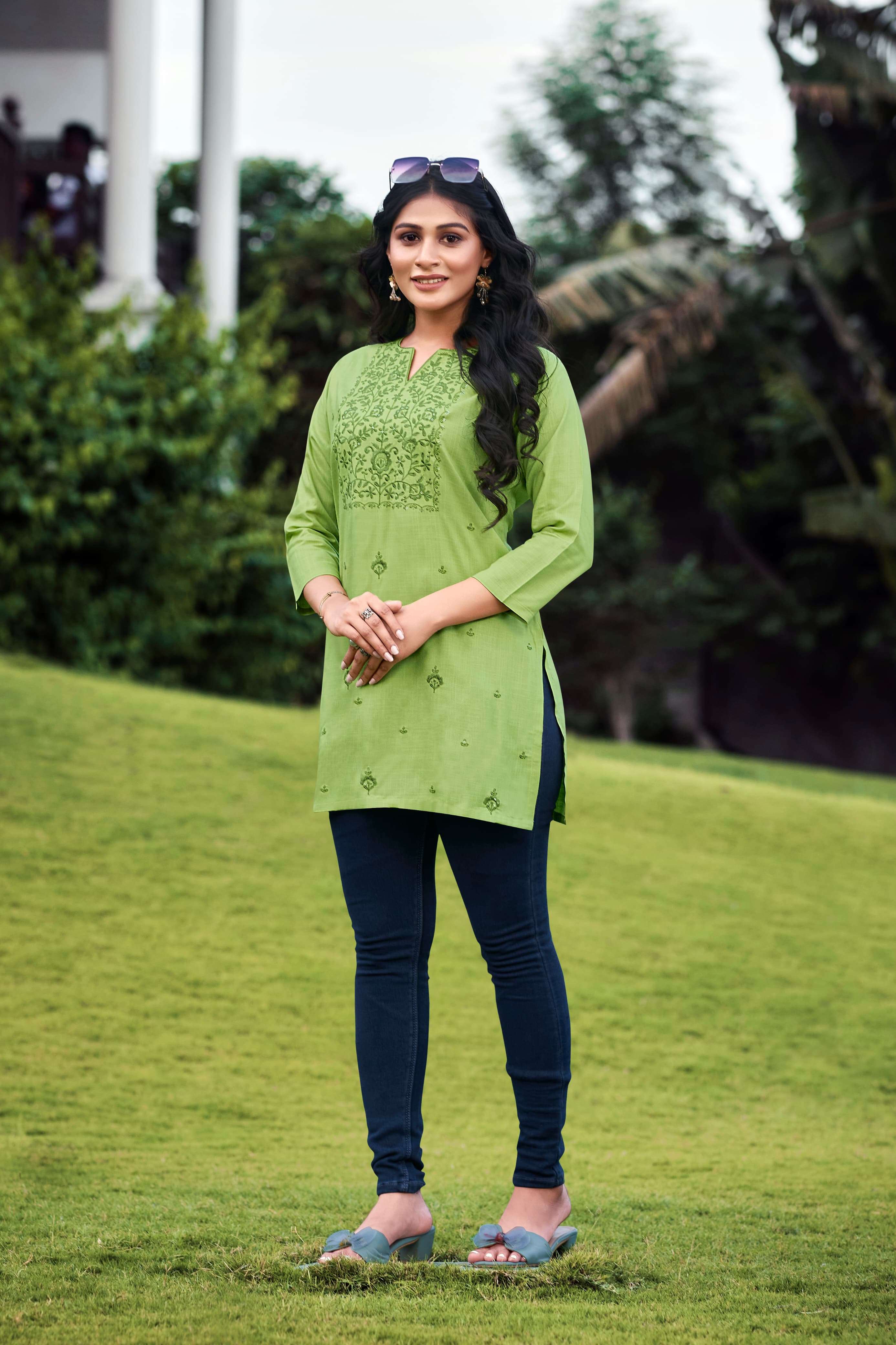 TIPS & TOPS COLORS VOL 03 Kurti Wholesale catalog