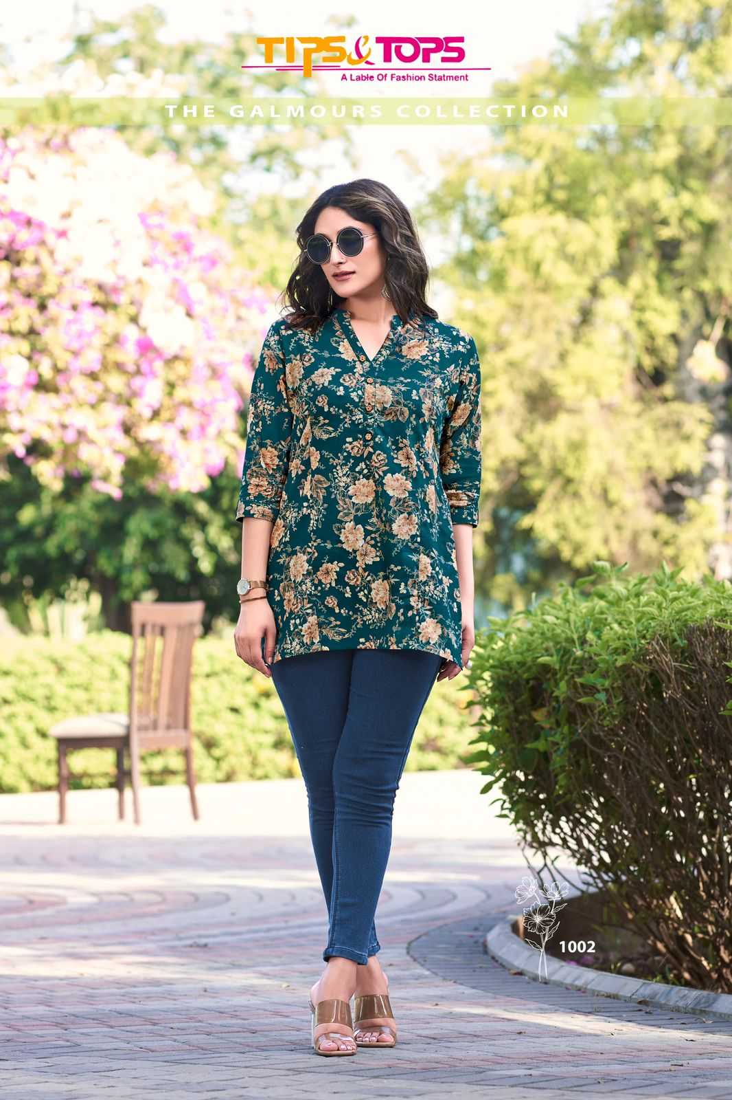 TIPS & TOPS COTTON SHORTIES Vol 05 Kurti Wholesale catalog