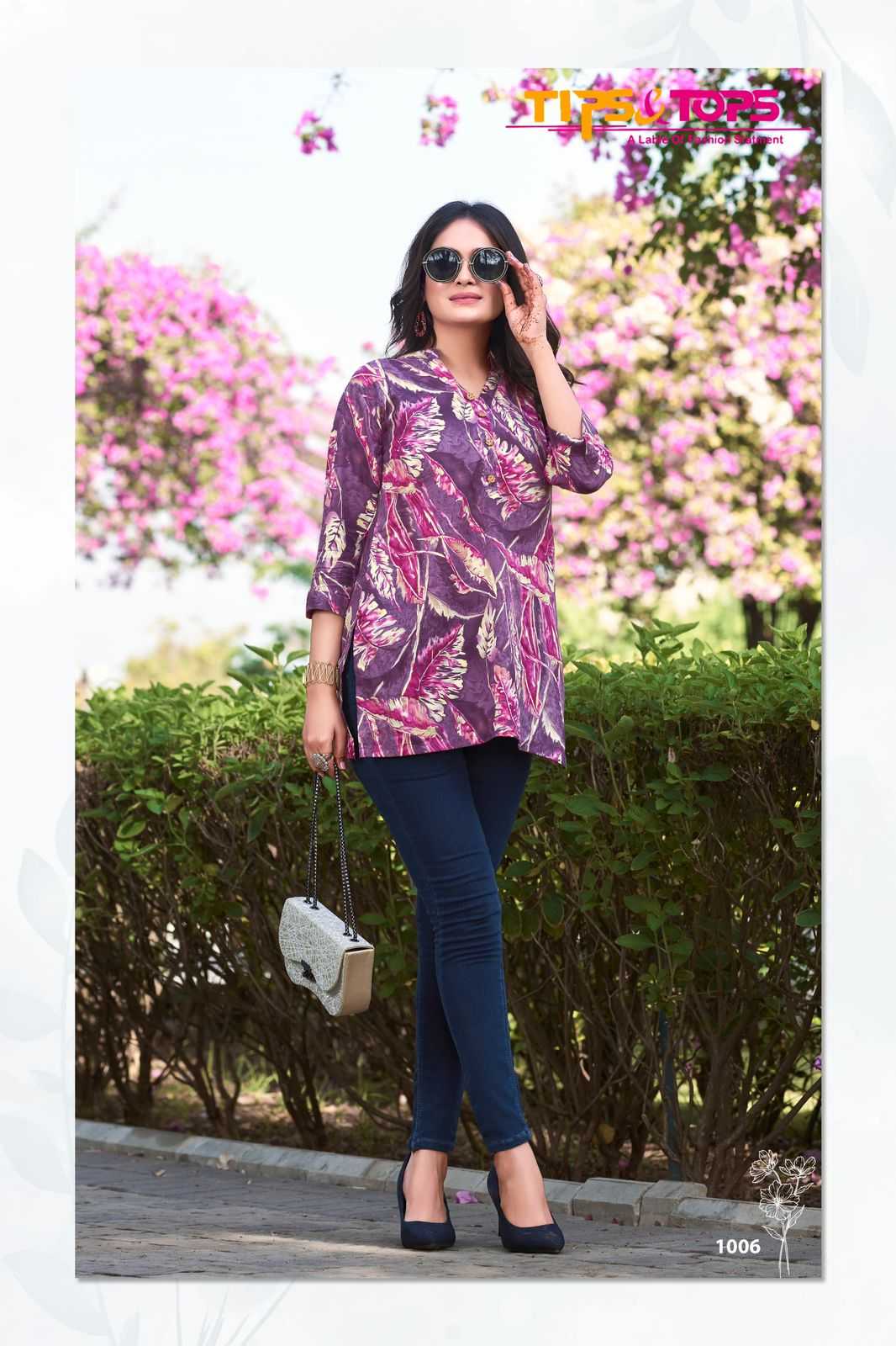 TIPS & TOPS COTTON SHORTIES Vol 05 Kurti Wholesale catalog