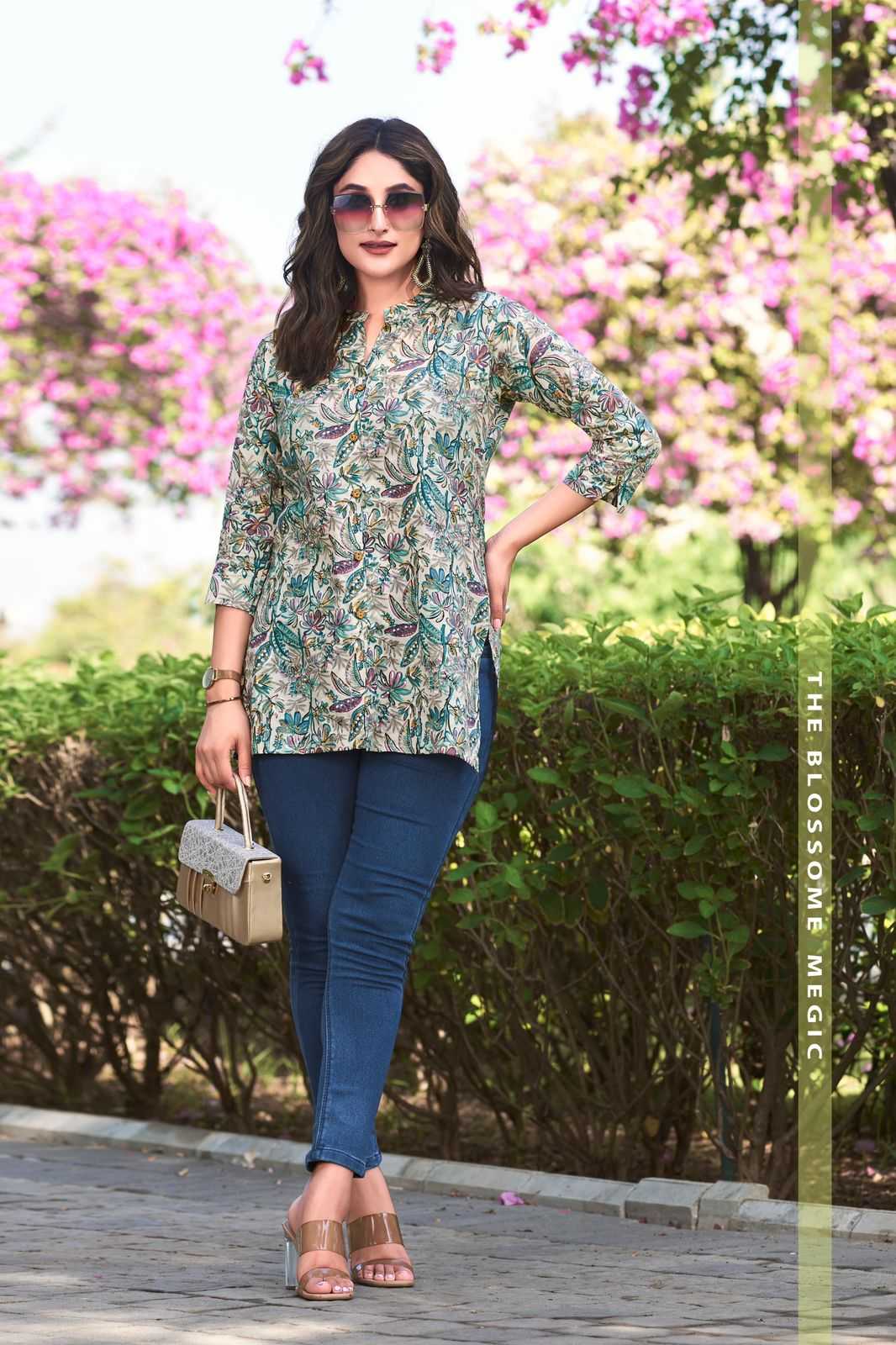 TIPS & TOPS COTTON SHORTIES Vol 05 Kurti Wholesale catalog