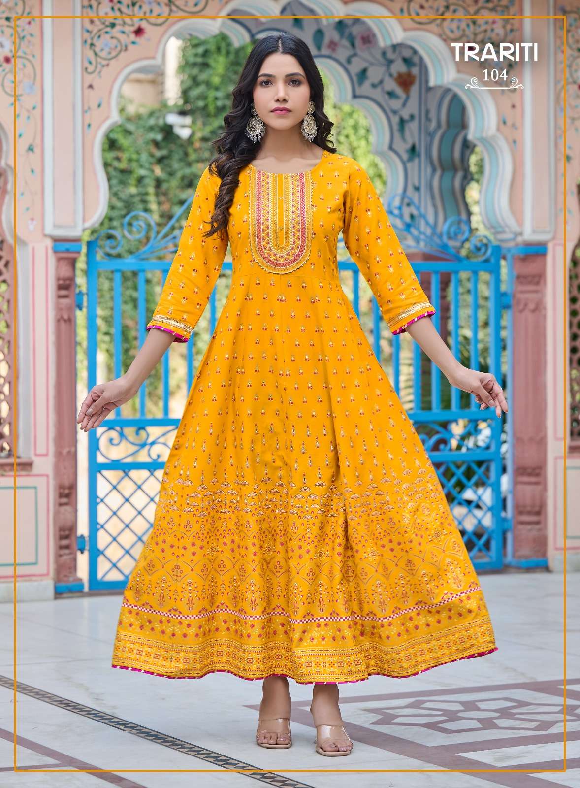 Trariti Heavy Rayon Kurti Wholesale catalog