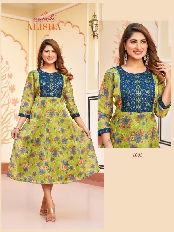 Aanchi ALISHA Kurti Wholesale catalog