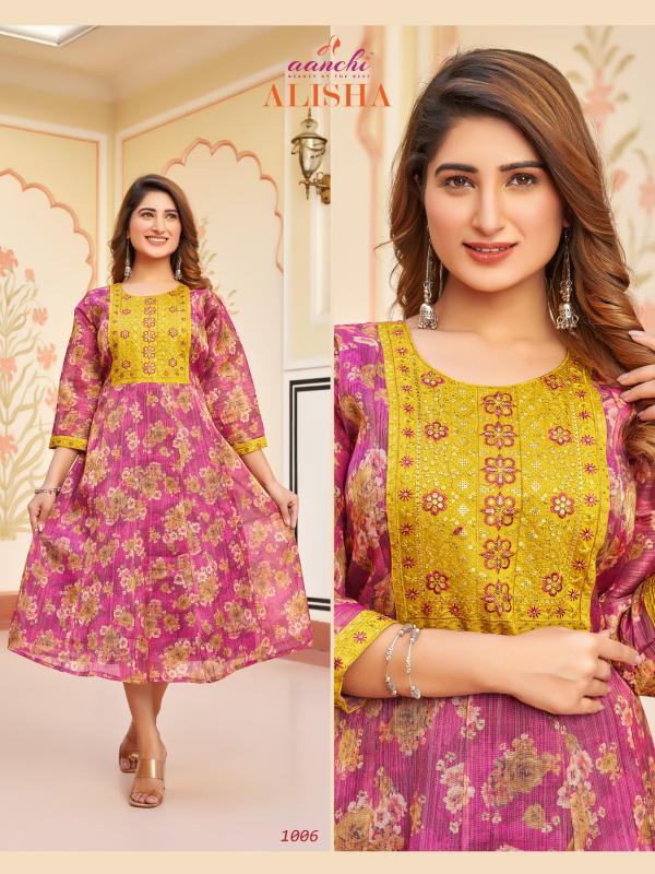 Aanchi ALISHA Kurti Wholesale catalog