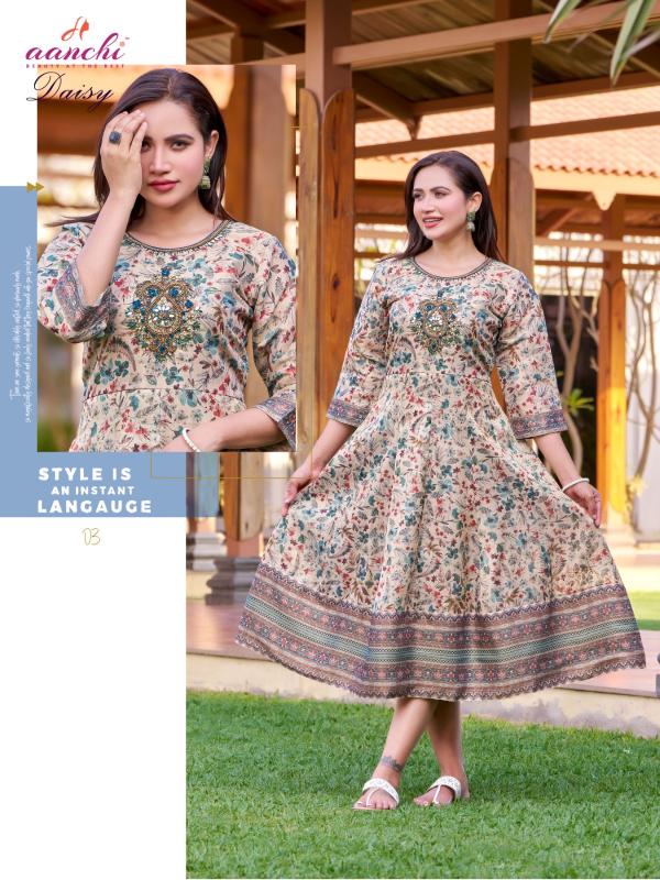 Aanchi DAISY Kurti Wholesale catalog