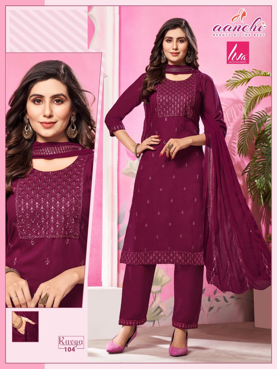 Aanchi KAVYA Kurti Wholesale catalog