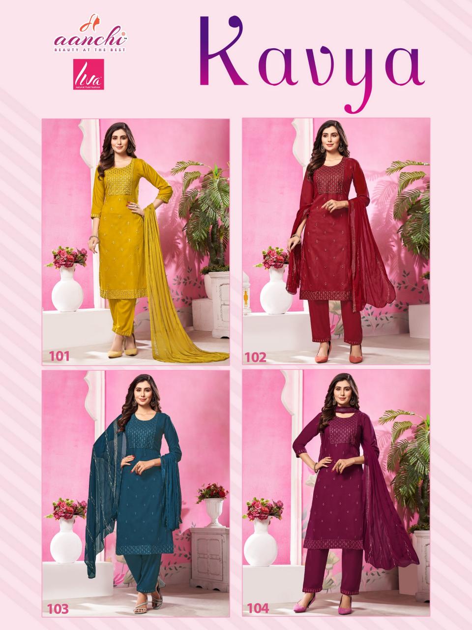 Aanchi KAVYA Kurti Wholesale catalog