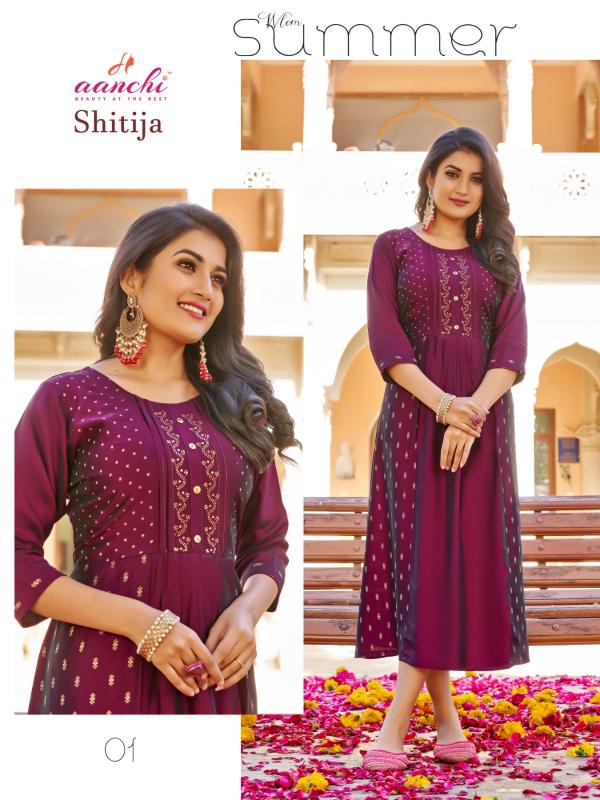 Aanchi SHITIJA Kurti Wholesale catalog