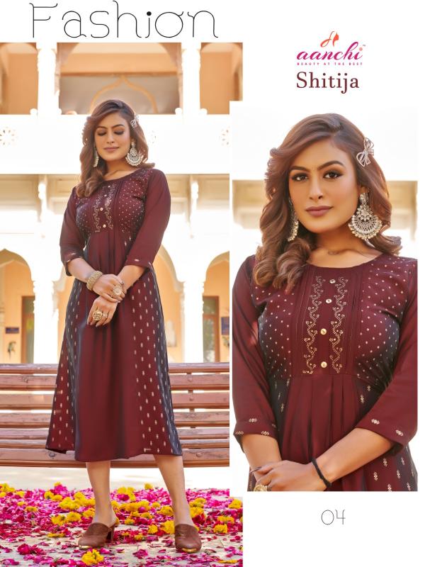 Aanchi SHITIJA Kurti Wholesale catalog
