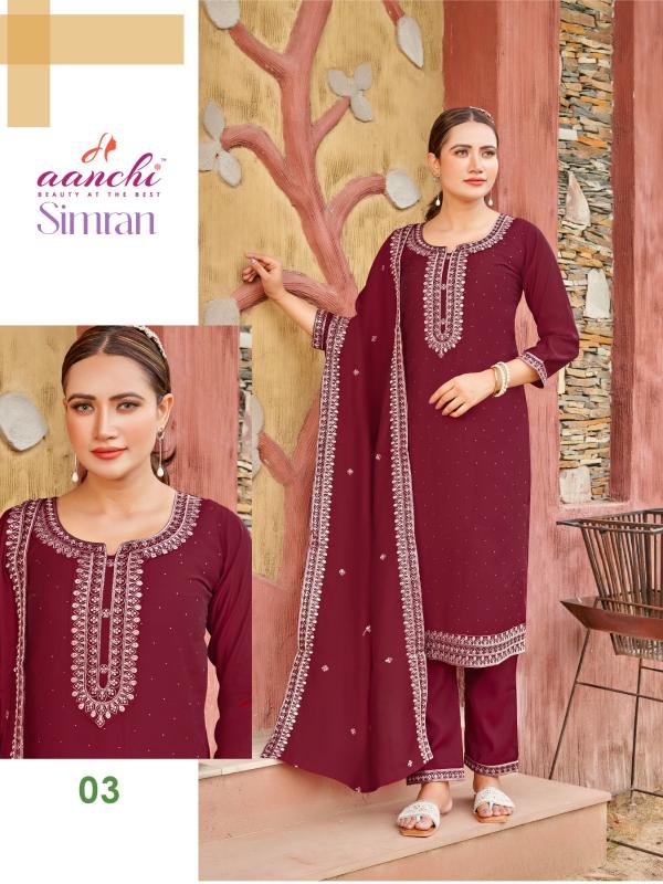 Aanchi SIMRAN Kurti Wholesale catalog