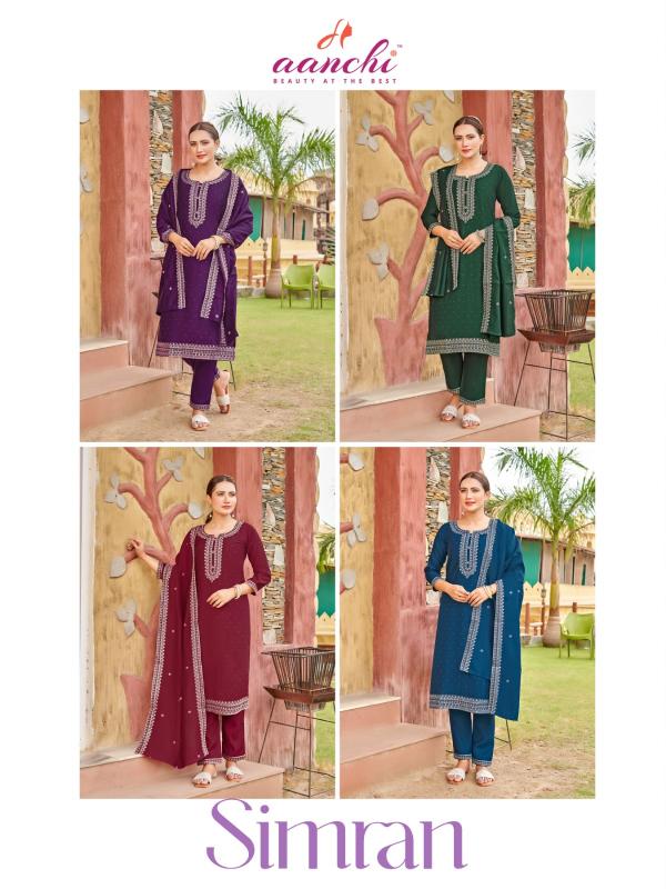 Aanchi SIMRAN Kurti Wholesale catalog