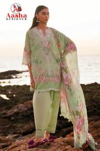 Aasha Sana Safinaz Vol 3 Cotton Dupatta Pakistani Suits Wholesale catalog