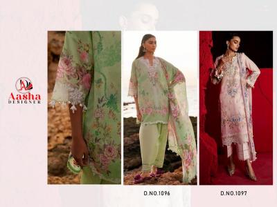 Aasha Sana Safinaz Vol 3 Cotton Dupatta Pakistani Suits Wholesale catalog
