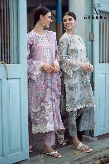 AFSANA Karachi LAWN 02 Salwar Kameez Wholesale catalog