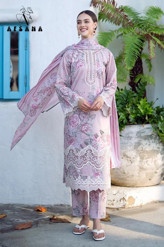 AFSANA Karachi LAWN 02 Salwar Kameez Wholesale catalog
