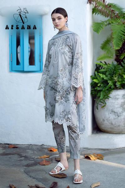 AFSANA Karachi LAWN 02 Salwar Kameez Wholesale catalog