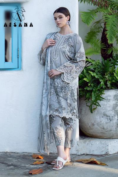 AFSANA Karachi LAWN 02 Salwar Kameez Wholesale catalog
