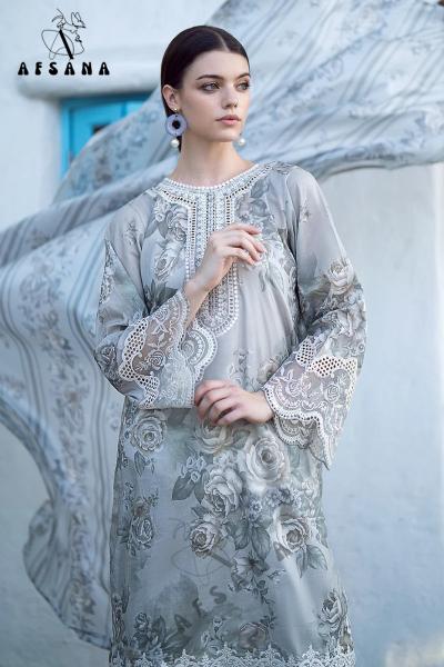 AFSANA Karachi LAWN 02 Salwar Kameez Wholesale catalog