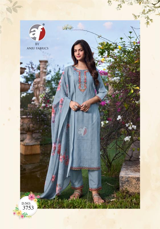 Anju Fabrics Patterns vol -3 Kurti Wholesale catalog