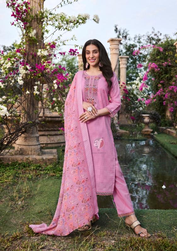 Anju Fabrics Patterns vol -3 Kurti Wholesale catalog