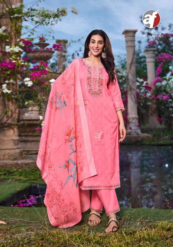 Anju Fabrics Patterns vol -3 Kurti Wholesale catalog