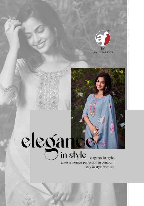Anju Fabrics Patterns vol -3 Kurti Wholesale catalog