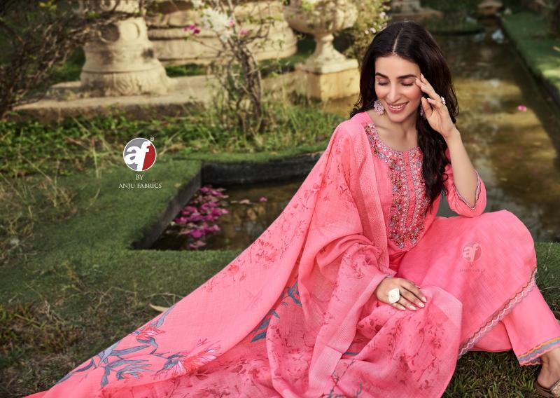 Anju Fabrics Patterns vol -3 Kurti Wholesale catalog