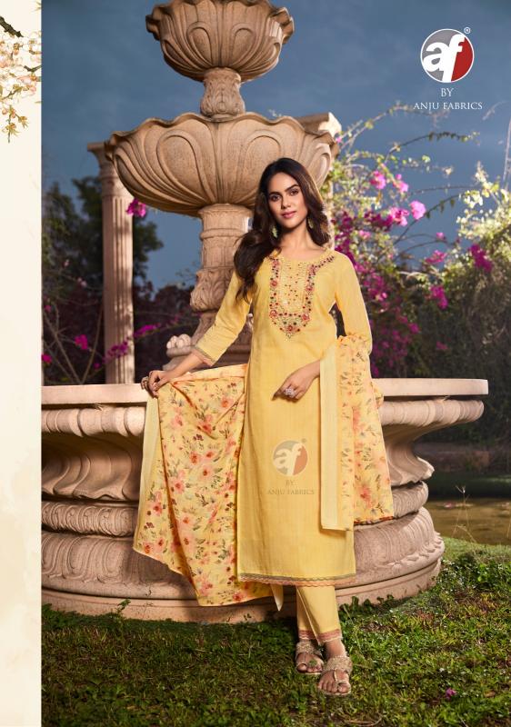 Anju Fabrics Patterns vol -3 Kurti Wholesale catalog