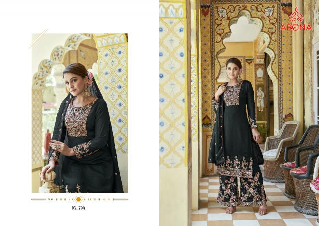 Aroma Leela Premium Silk Salwar Kameez Wholesale catalog
