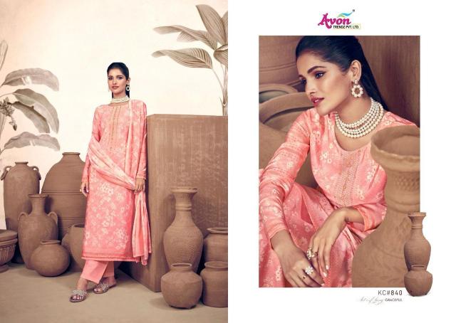 Avon Kabul Crape Vol 2 Digital Printed Salwar Kameez Wholesale catalog