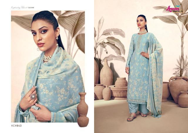 Avon Kabul Crape Vol 2 Digital Printed Salwar Kameez Wholesale catalog
