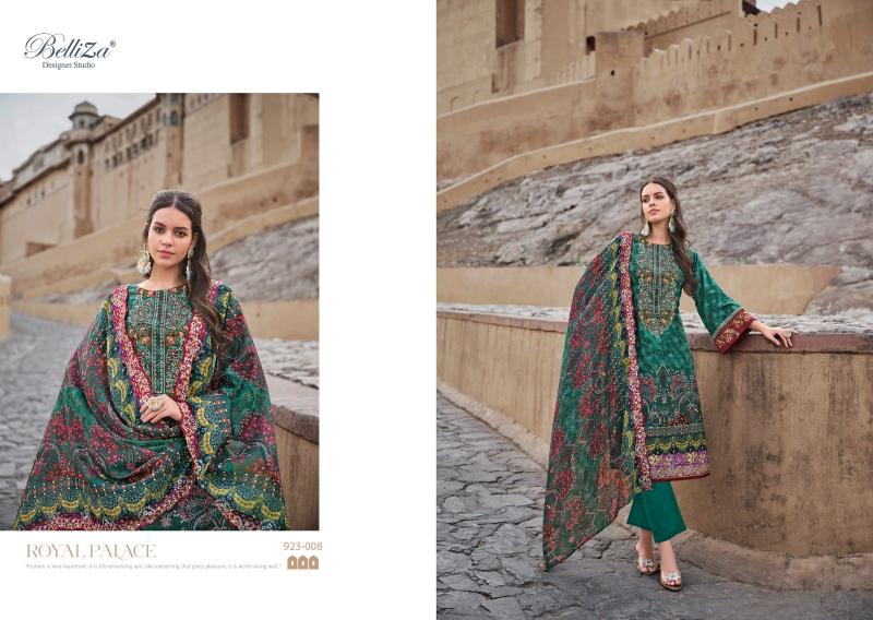 Belliza Guzarish Vol 10 Cotton Printed Dress Material Wholesale catalog