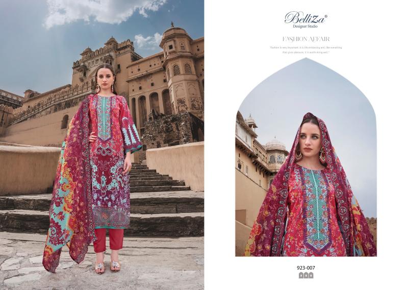 Belliza Guzarish Vol 10 Cotton Printed Dress Material Wholesale catalog