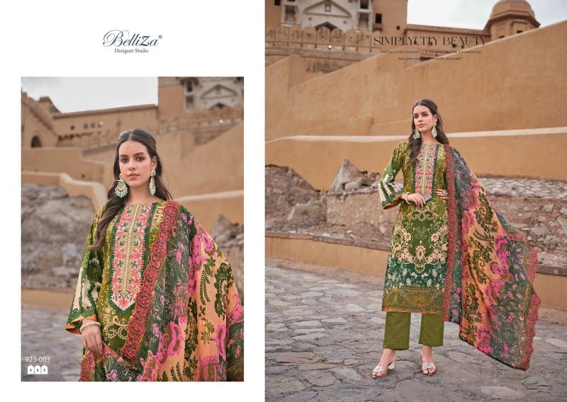 Belliza Guzarish Vol 10 Cotton Printed Dress Material Wholesale catalog