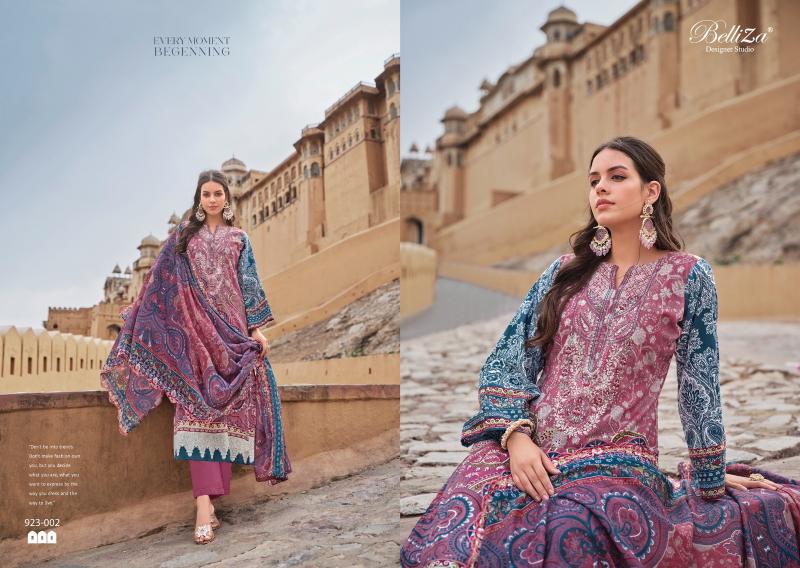 Belliza Guzarish Vol 10 Cotton Printed Dress Material Wholesale catalog