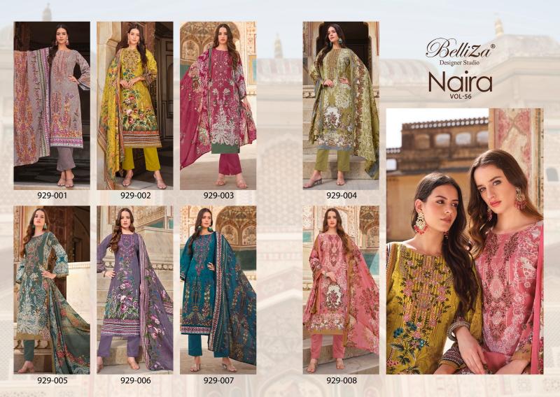 Belliza Naira Vol 56 Cotton Printed Dress Material Wholesale catalog