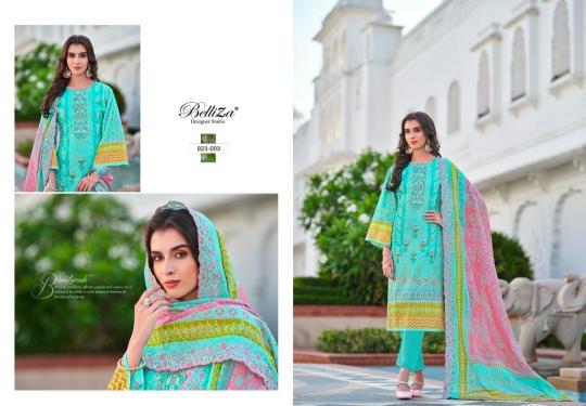 Belliza Zubiya Cotton Digital Printed Dress Material Wholesale catalog