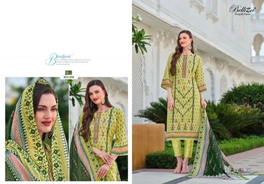 Belliza Zubiya Cotton Digital Printed Dress Material Wholesale catalog