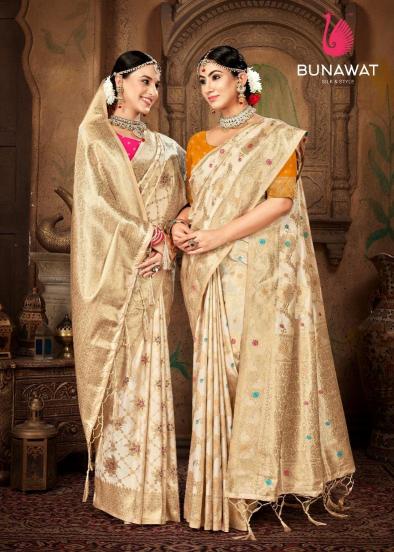 BUNAWAT PAVITRA SILK Saree Wholesale catalog