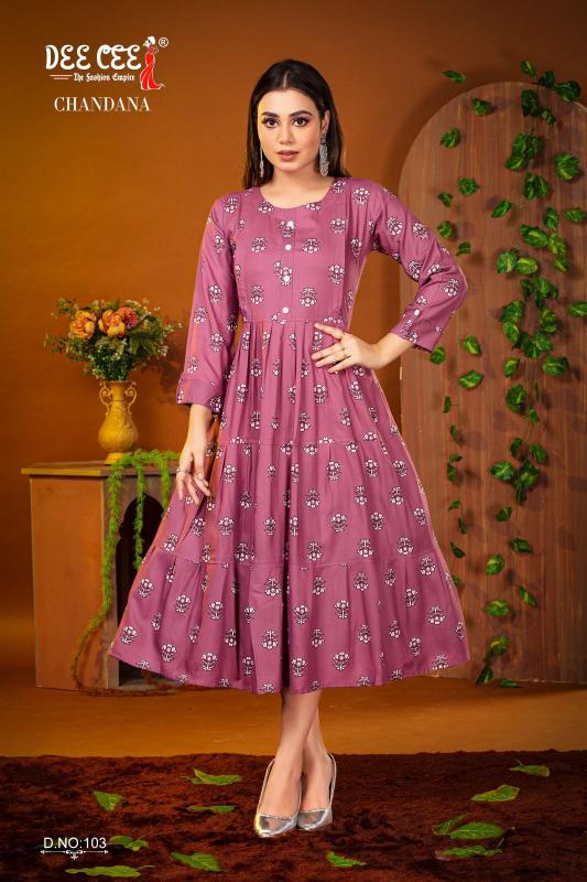 DEECEE CHANDANA Kurti Wholesale catalog