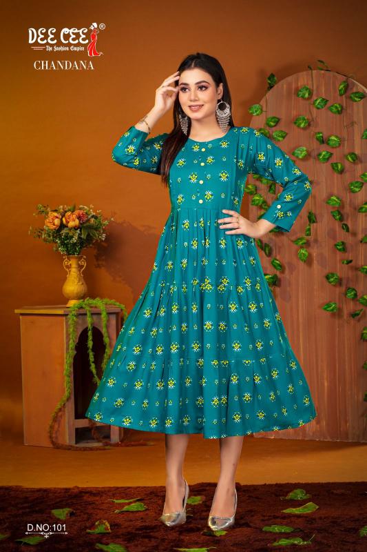 DEECEE CHANDANA Kurti Wholesale catalog