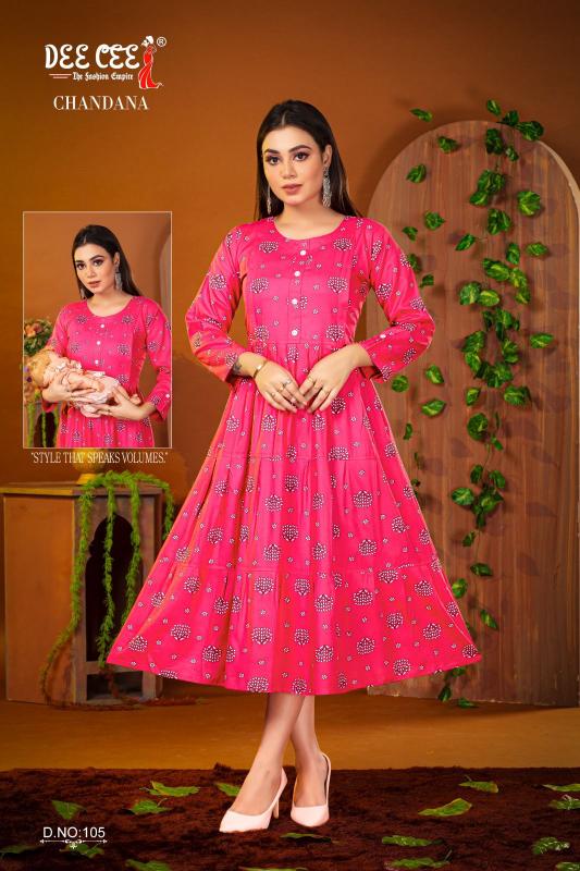 DEECEE CHANDANA Kurti Wholesale catalog