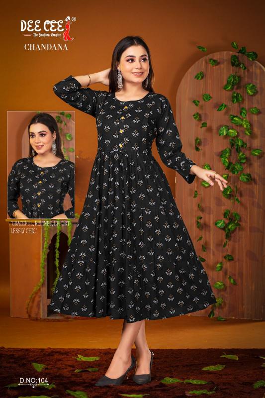DEECEE CHANDANA Kurti Wholesale catalog