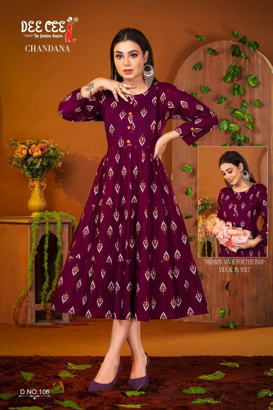 DEECEE CHANDANA Kurti Wholesale catalog